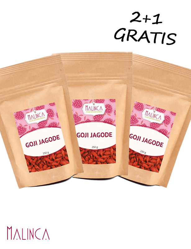 Goji jagode 2+1 gratis (3x250g)