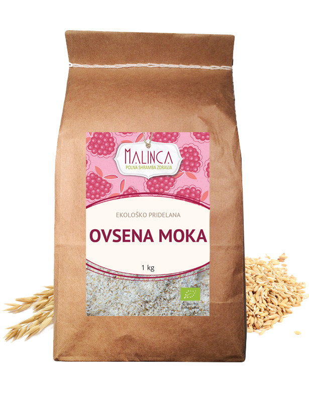 Ovsena moka iz ekološke pridelave 1kg