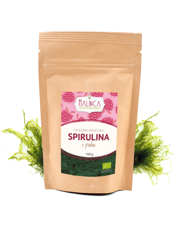 Spirulina v prahu iz ekološke pridelave 100g