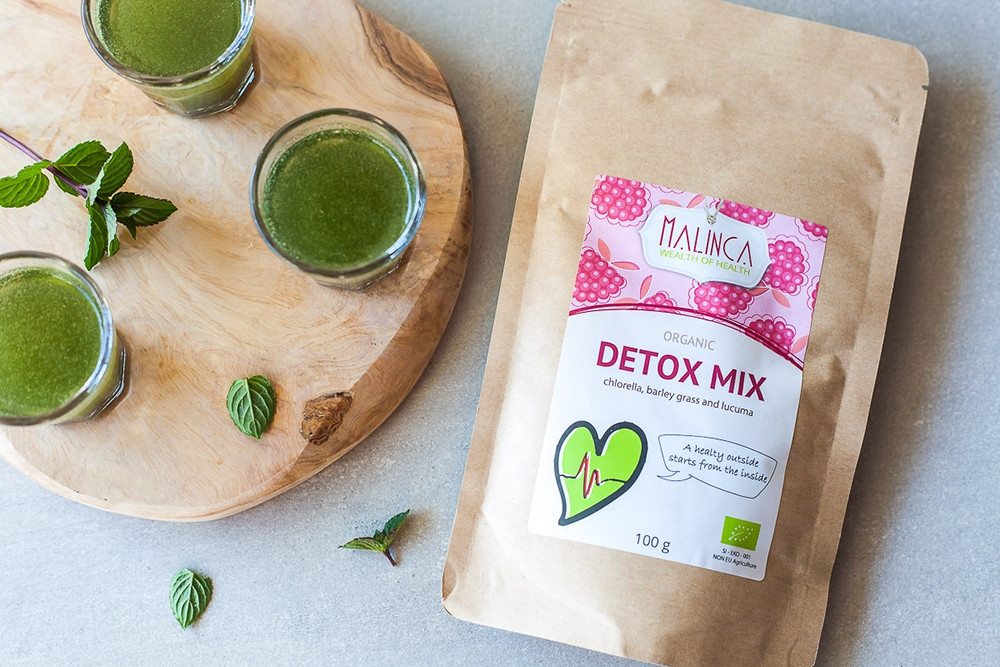 Detox mix iz ekološke pridelave 100g