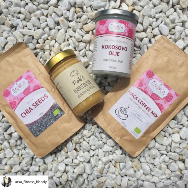 Slike strank, kokosovo olje, arašidovo maslo