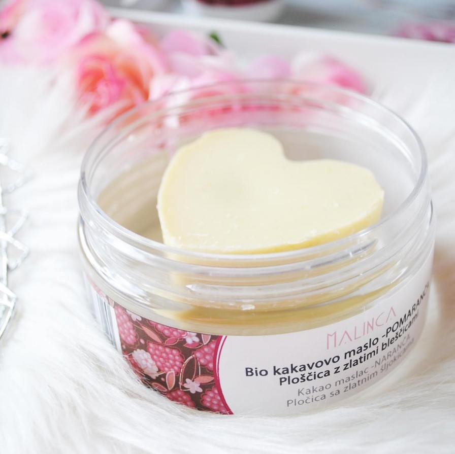 Slike strank, kakavovo maslo v srčku