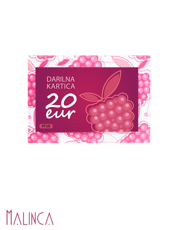Darilna kartica 20 €