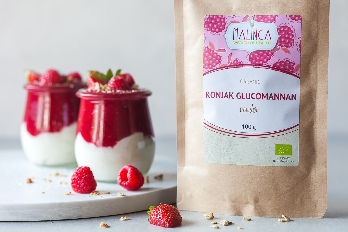 Konjak glukomanan v prahu iz ekološke pridelave 100g