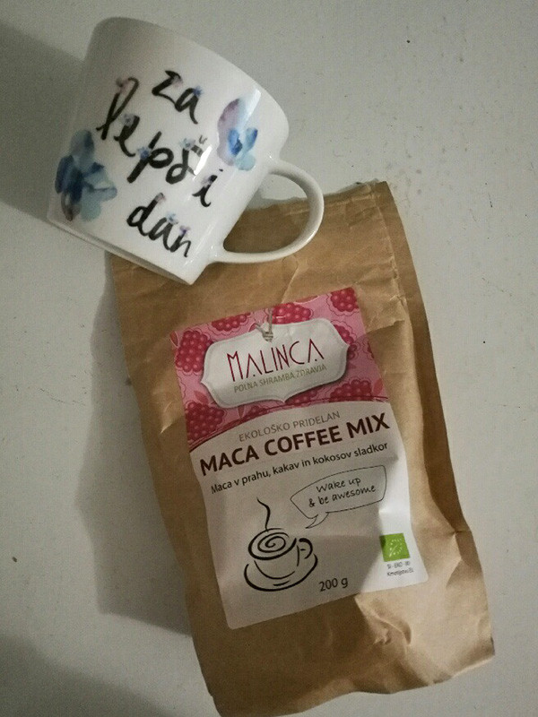 Slike strank Maca coffee mix za lepši dan