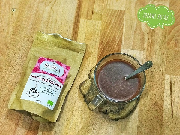 Slike strank, maca coffee mix