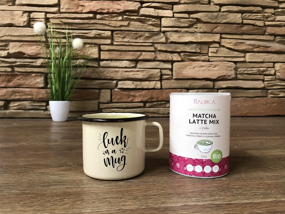 Lonček Malinca in Matcha Latte Mix