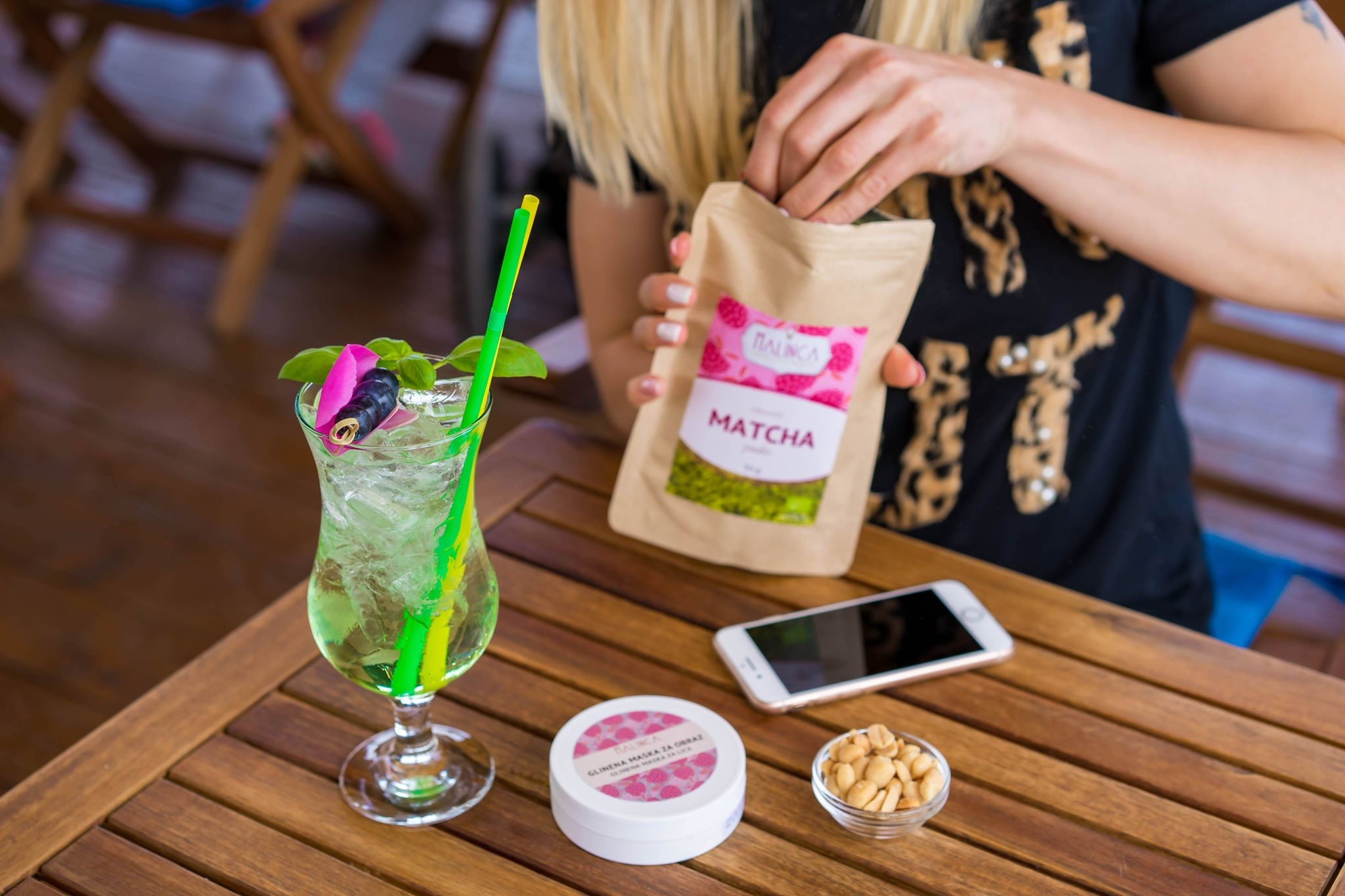 Matcha iz listov čajevca