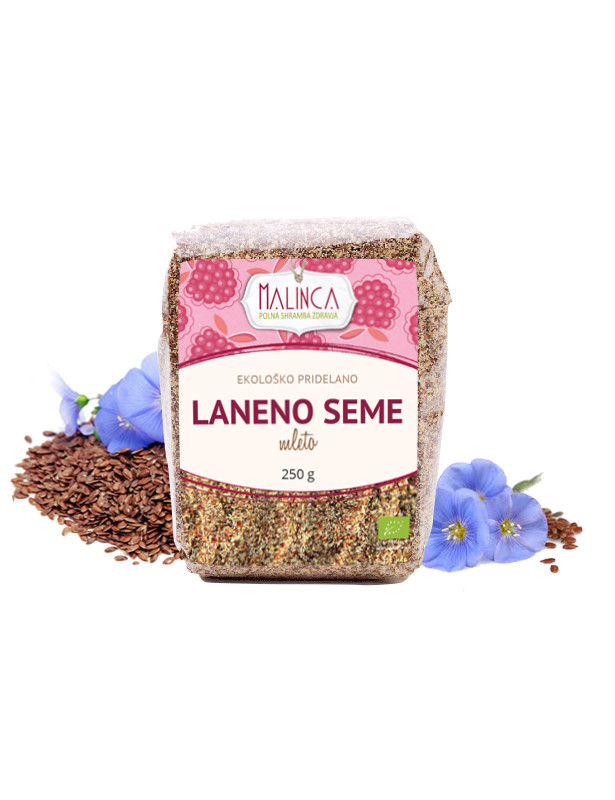 Mleto laneno seme iz ekološke pridelave 250g