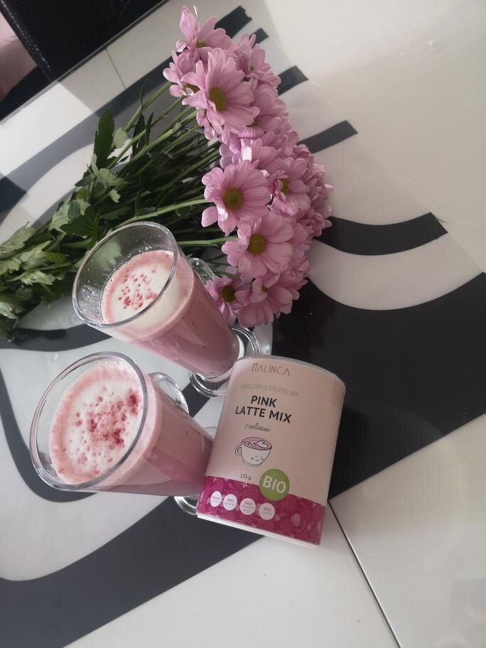 Pink latte Mix