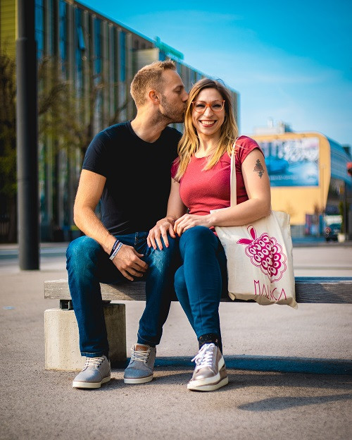 Eko nakupovalna vrečka Malinca